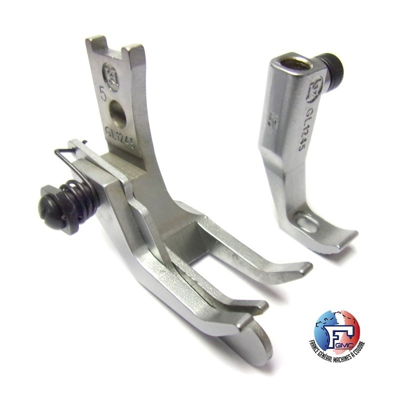 1SET #GCGR-1245 Right Edge Spring Guide Foot fit for Pfaff 1245, 145, 335, 545 e